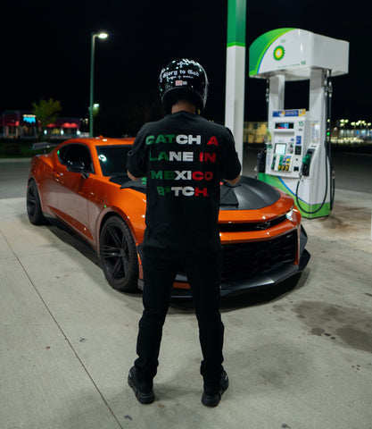 “CATCH A LANE” TEE